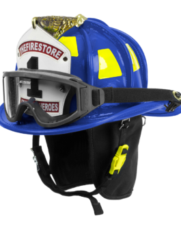 Cairns Blue N6A Houston Leather Fire Helmet