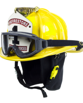 Cairns Yellow N6A Houston Leather Fire Helmet