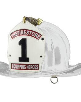 Cairns G5A New Yorker Leather Presentation Helmet, White