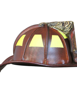 Phenix TL-2 Traditional Leather Firefighting Helmet, Natural