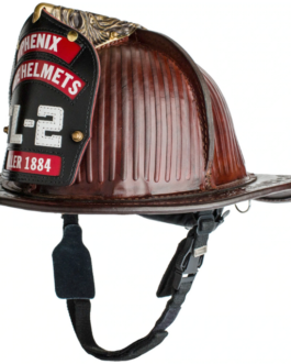 Phenix Technology TL-2 Leather Helmet with Combed Leather Shell Miller Upgrade, Natural