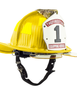 Phenix Technology TL-2 Leather Helmet with Combed Leather Shell Miller Upgrade, Yellow